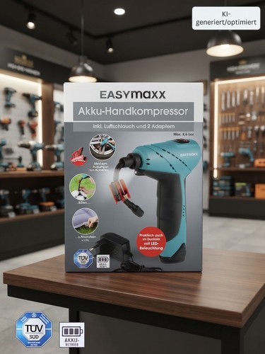 Easymaxx akku handkompressor - easymaxx, akku-handkompressor